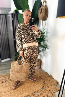 Oasis Leopard Relaxed Jogger