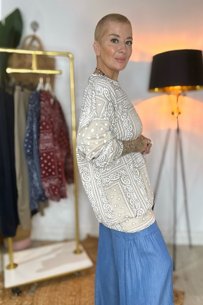 Bandana Sweatshirt