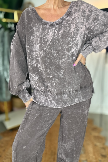 Clara Speckle Leisure Set - Sold Separately