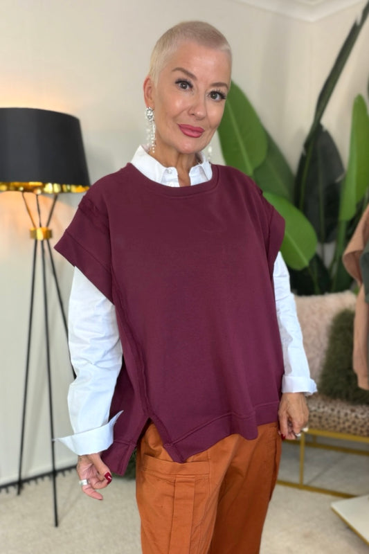 Rae Short Sleeve Sweat Top