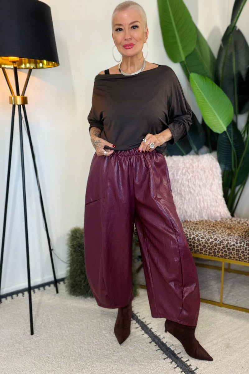 Roxie Barrel Leg Trousers