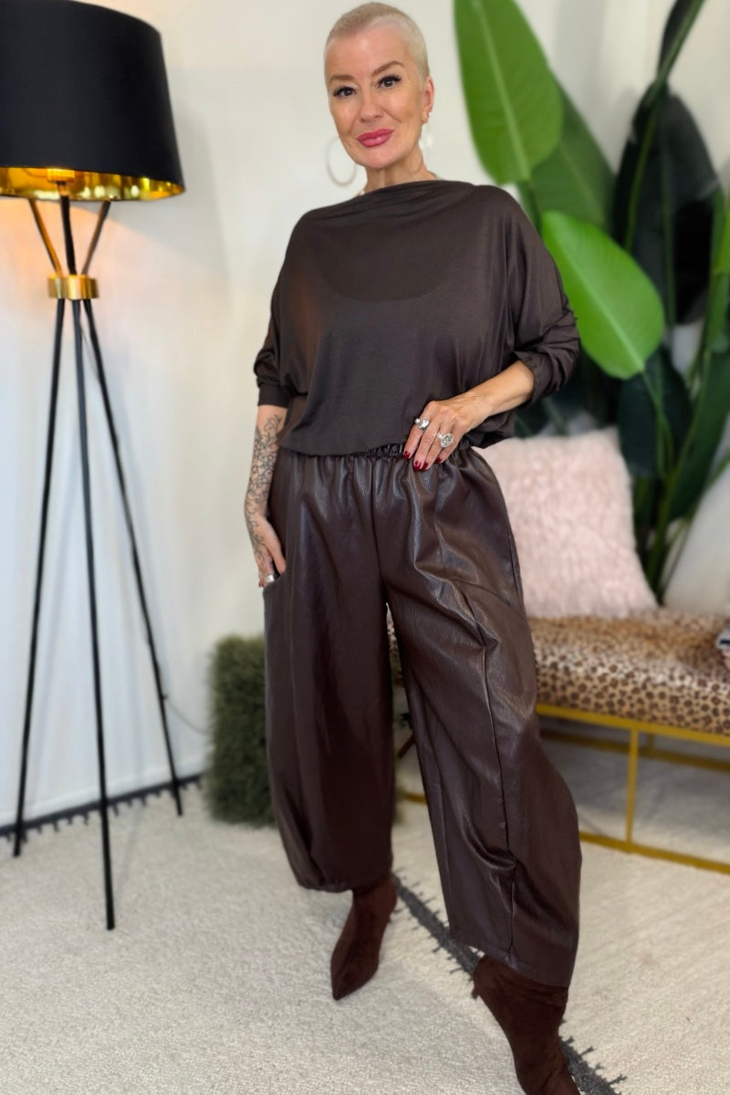 Roxie Barrel Leg Trousers