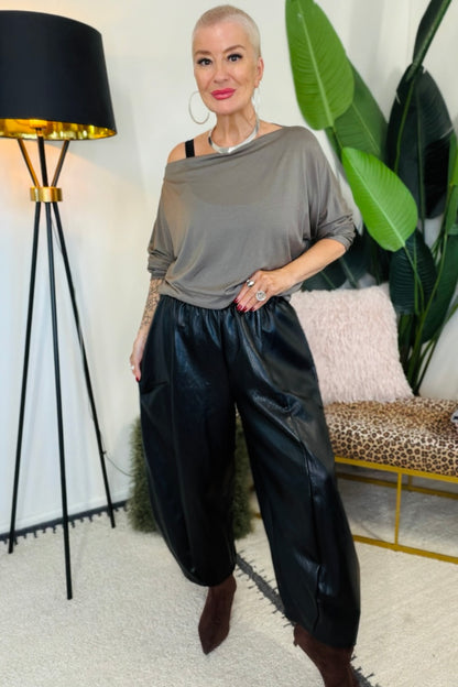 Roxie Barrel Leg Trousers