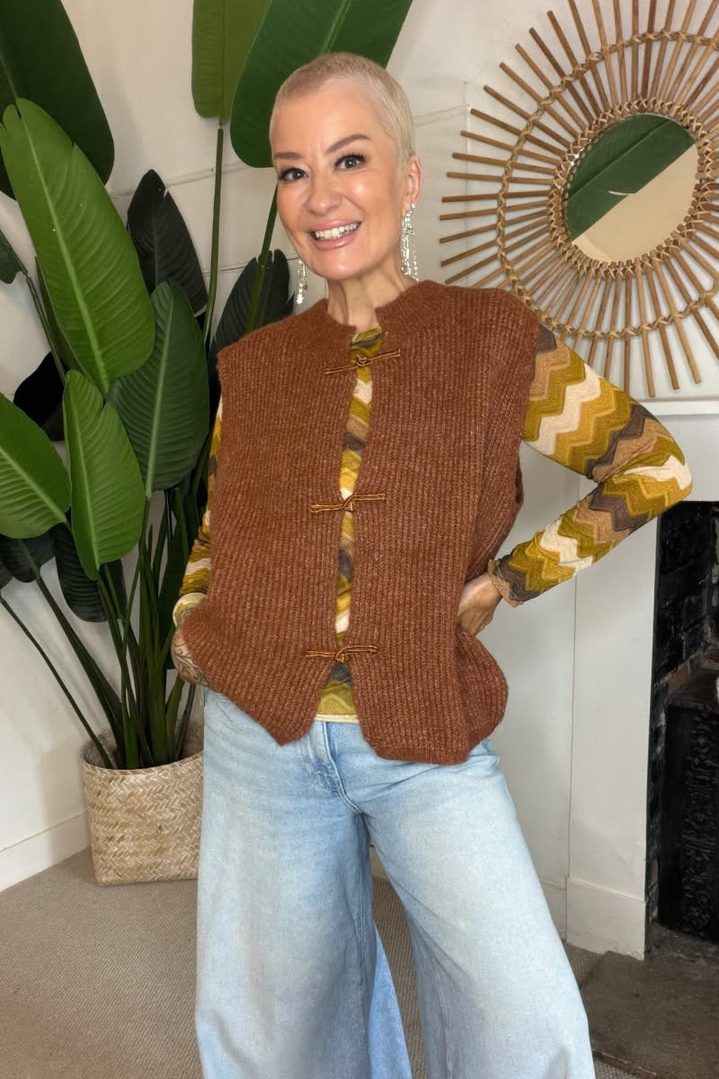 Ella Knitted Waistcoat