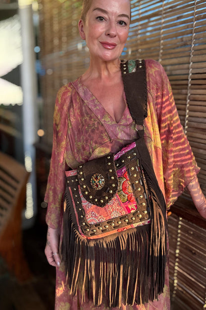 Agonda Artisan Bag - Brown