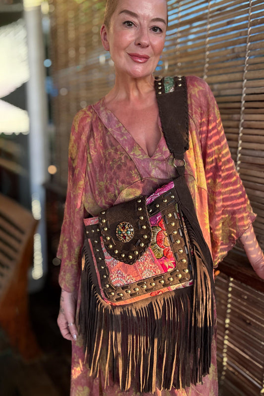 Agonda Artisan Bag - Brown