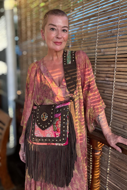 Agonda Artisan Bag - Brown