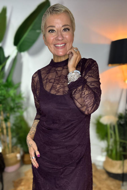 Midnight Whisper Maxi Dress