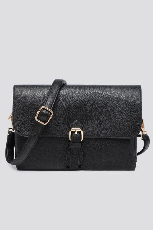 Double Pocket Cross Body Bag