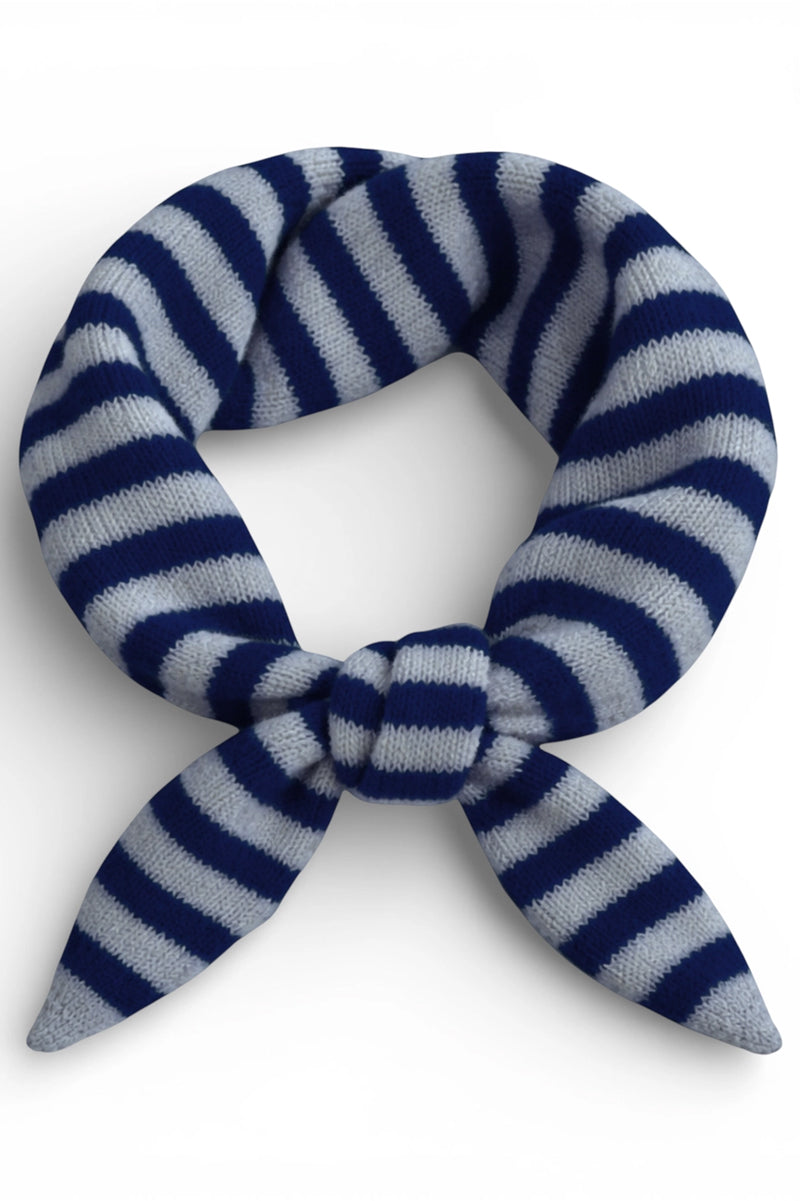 The Wool Blend Neck Scarf - Stripe