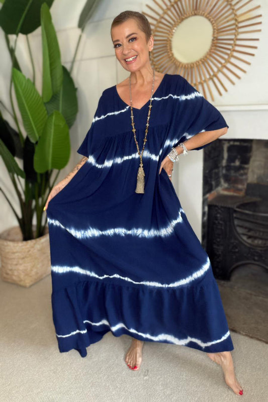 Tie-Dye Maxi Dress