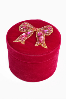 My Doris Outlet Pink Bow Round Box