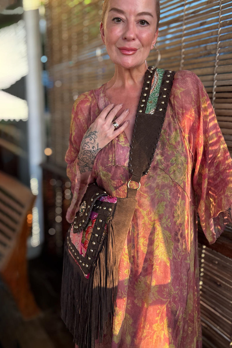 Agonda Artisan Bag - Brown