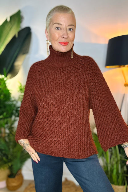 Camden Funnel Neck Jumper