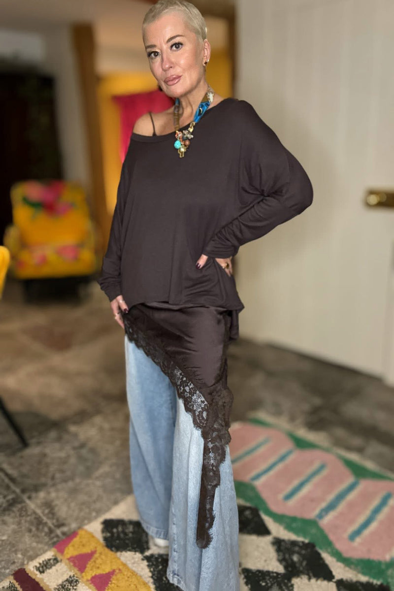 Asymmetric Slip Dress