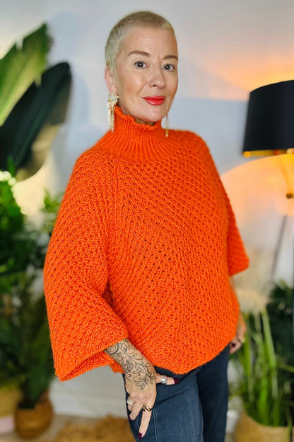 Camden Funnel Neck Jumper