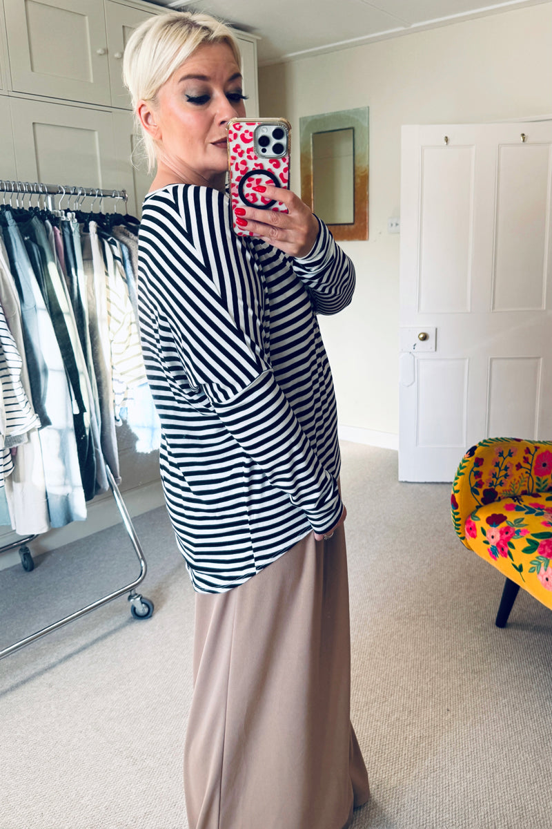 Katrina Stripe Top