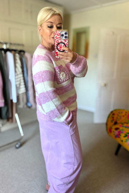 Kellie Stripe Jumper