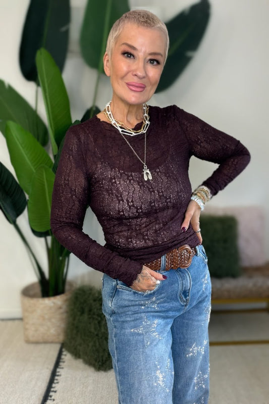 Lace Layering Top