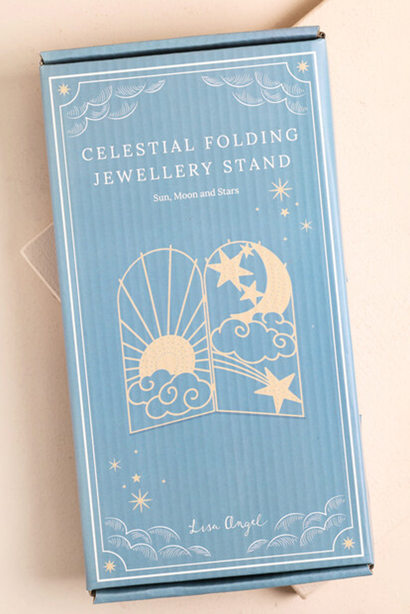 Celestial Metal Folding Jewellery Stand