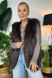Faux Fur Gilet