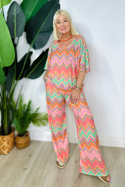 Mia Zig-Zag Trousers