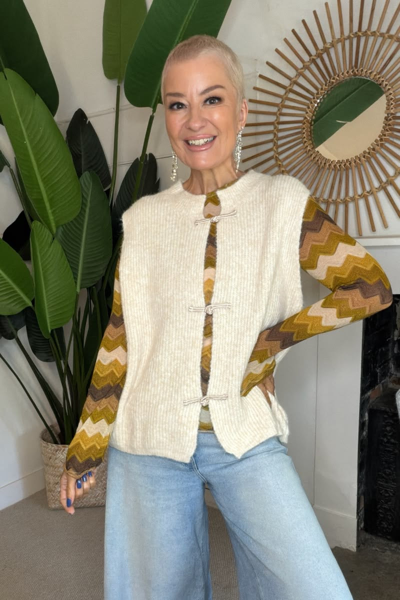 Ella Knitted Waistcoat