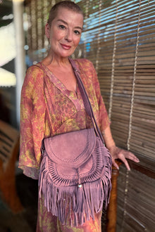 Artisan Goan Fringed Saddle Bag
