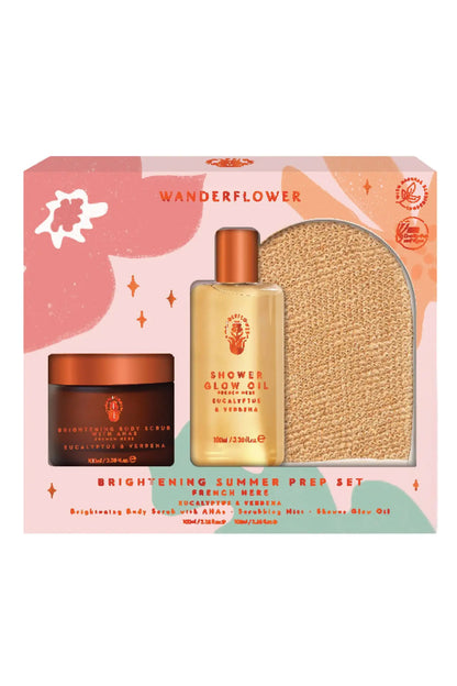 Wanderflower Brightening Summer Prep Set