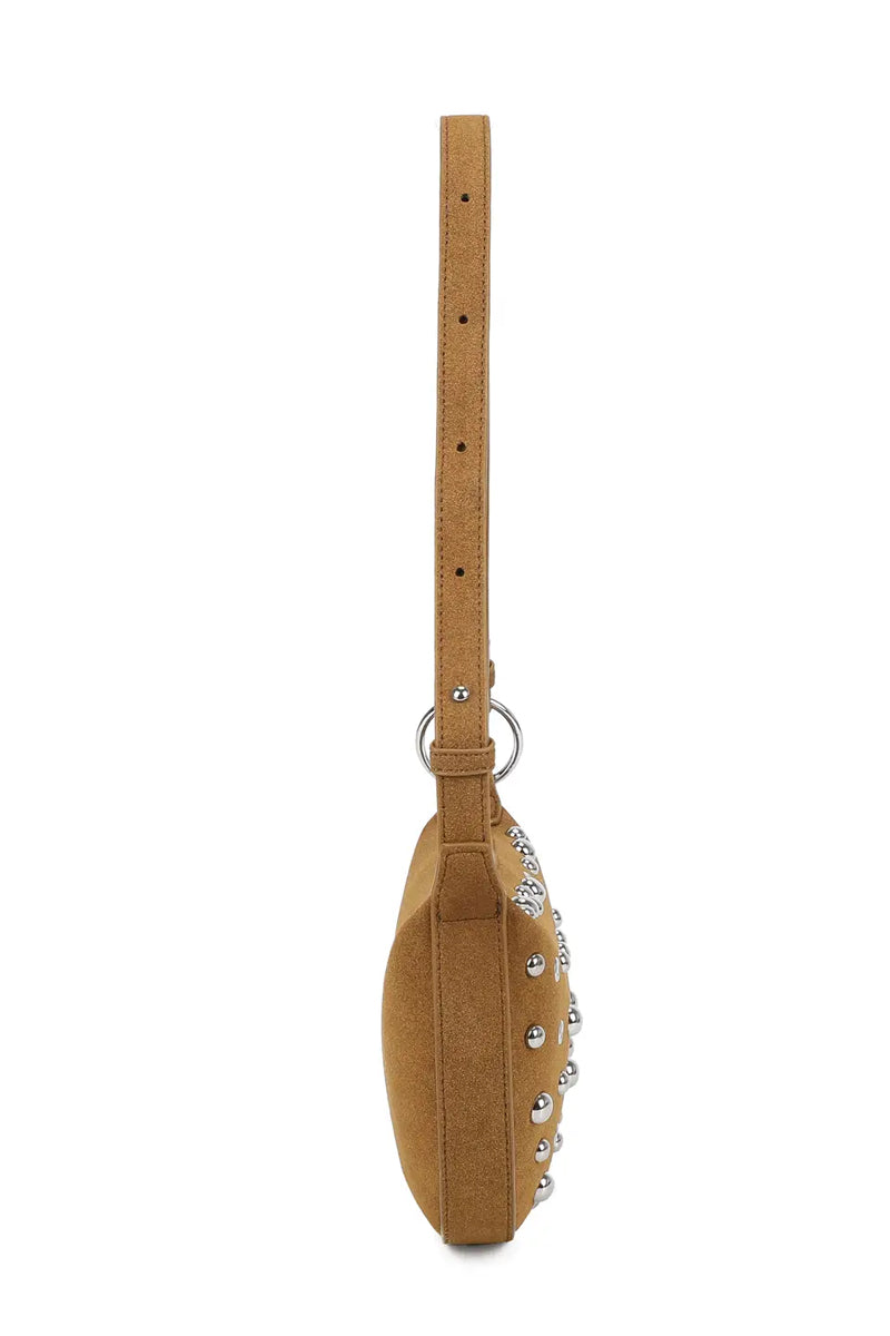 Half Moon Stud Bag