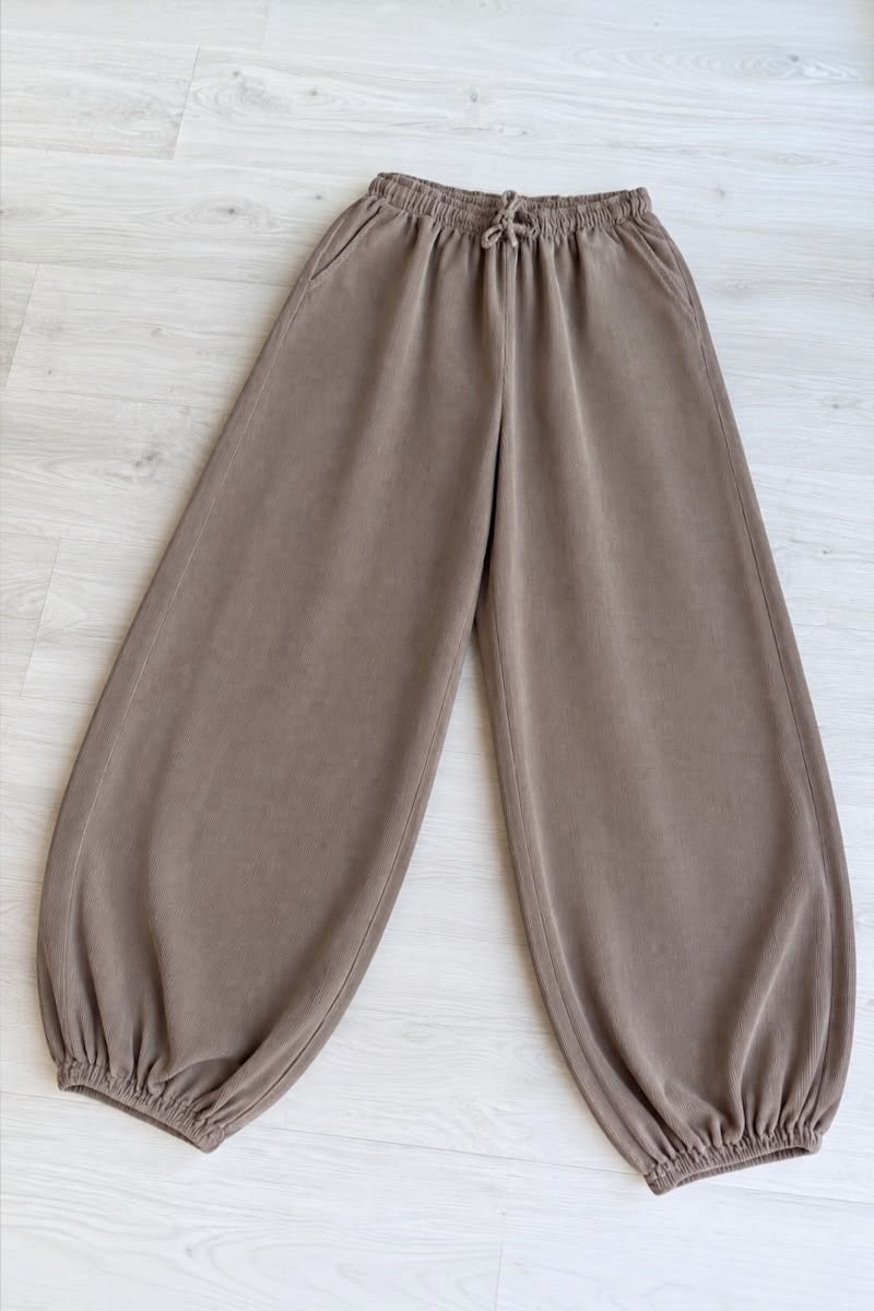Cord Cuff Trousers