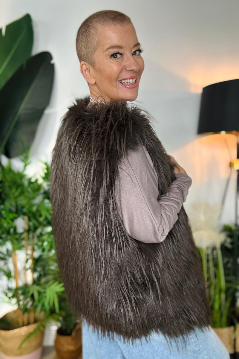 Faux Fur Gilet