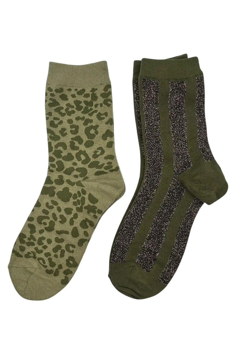 Sixton London Socks Box Duo - Ivy