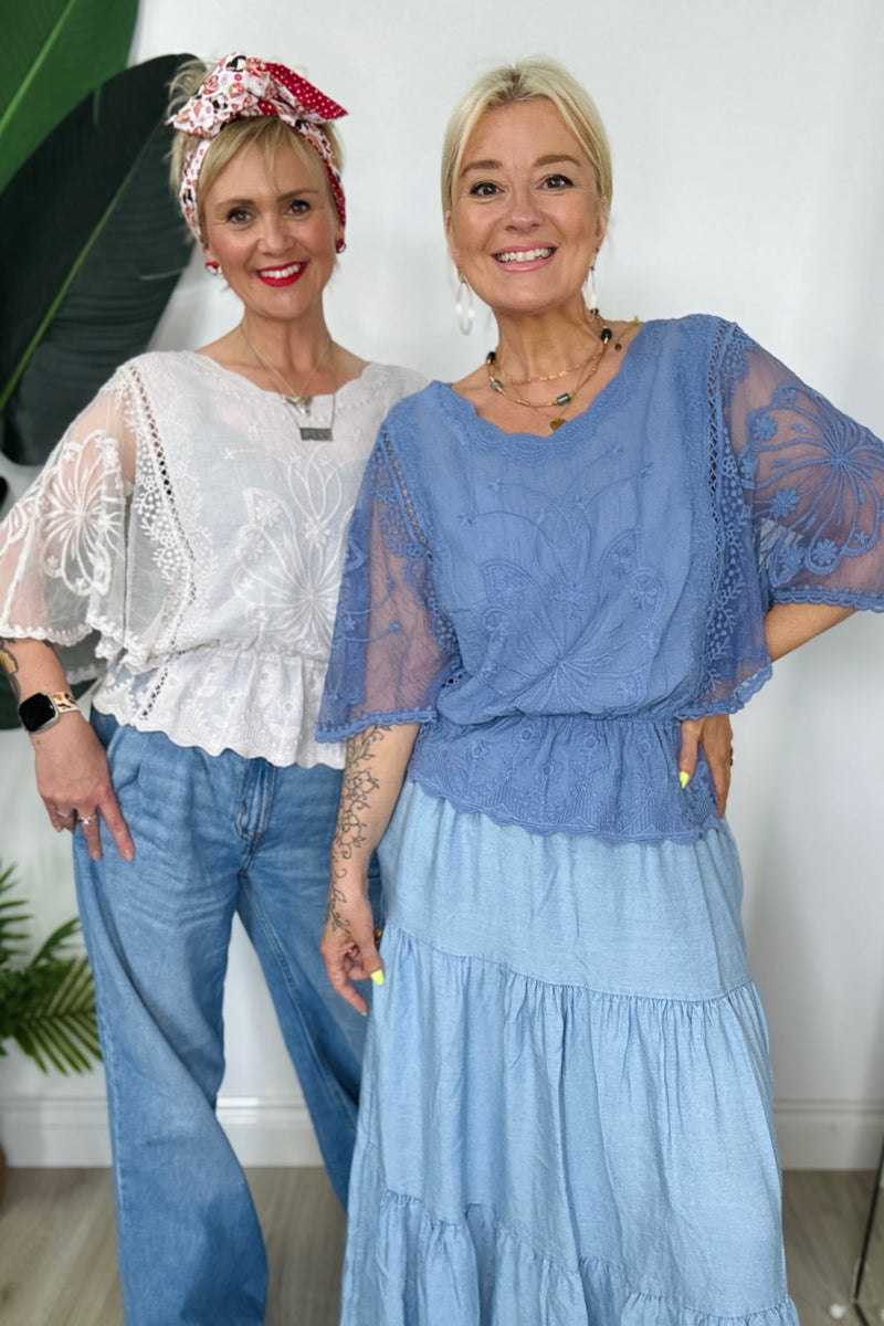 Floral Lace Blouse