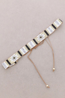 Macrame Beaded Choker
