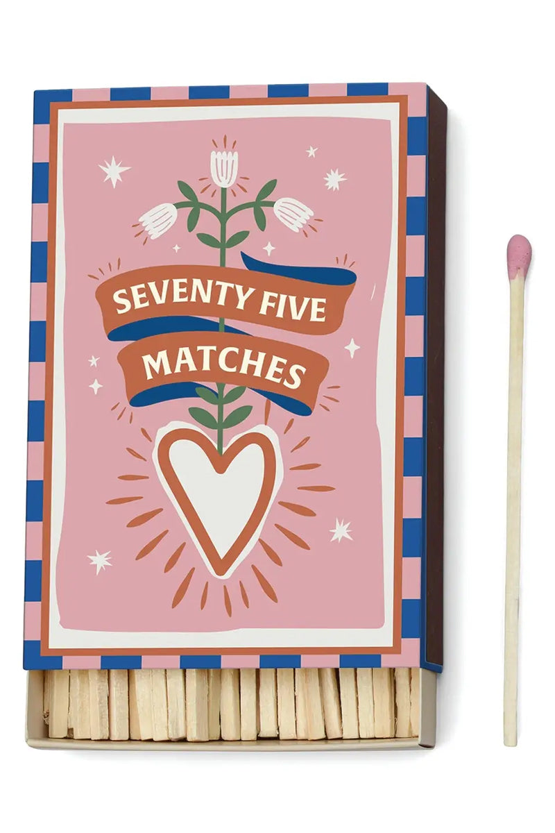 Paddywax A Dopo Boxed Matches - Hearts