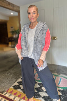Jessie Hooded Knitted Cardigan