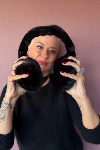 Faux Fur Muffalettas - Plain