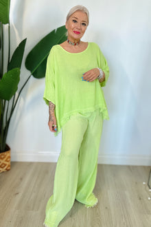 Lua Wide Leg Trousers