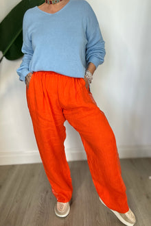 Talia Linen Trousers