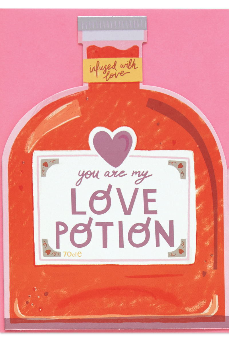 You Are My Love Potion Valentines Day Card