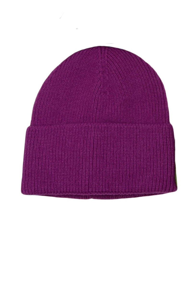 Ribbed Knit Beanie Hat