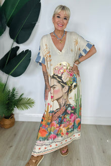 Frida Kahlo Maxi Dress - Style 3