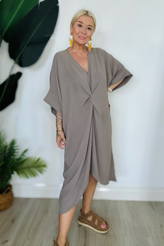 Alba Knot Front Dress