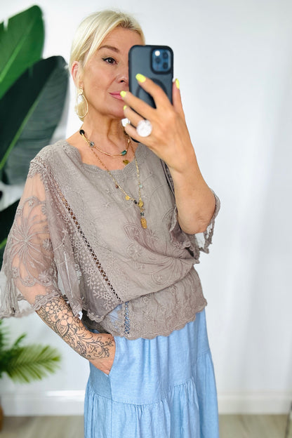 Floral Lace Blouse