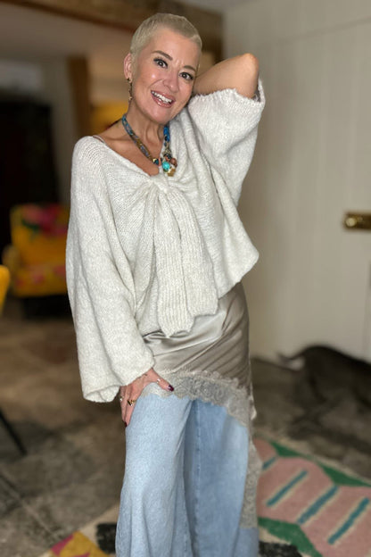 Asymmetric Slip Dress