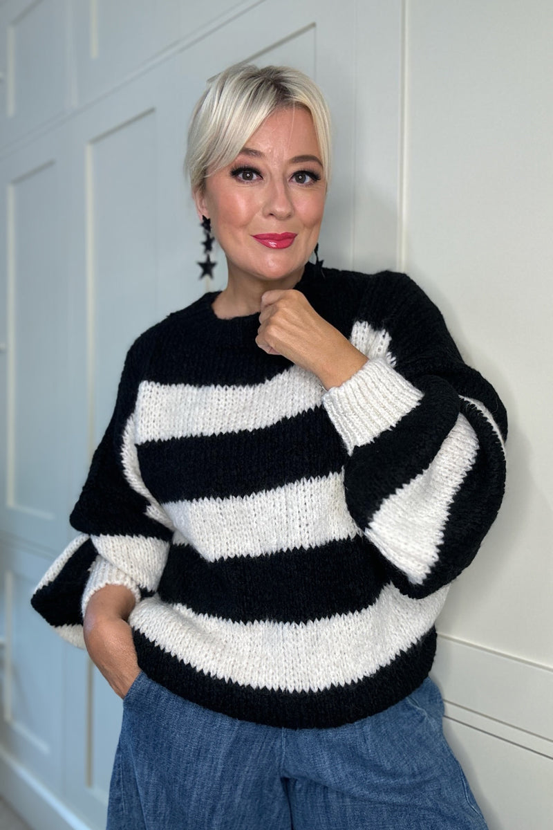 Mabel Mono Stripe Jumper