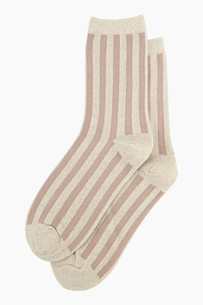 Glitter Socks - Stripes