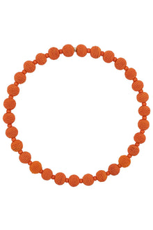 Narratives The Line Cotton Springwire Woven Ball Necklace