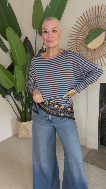Stripe Soft Knit